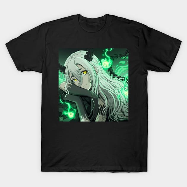 Demon girl resting T-Shirt by SUONIKO